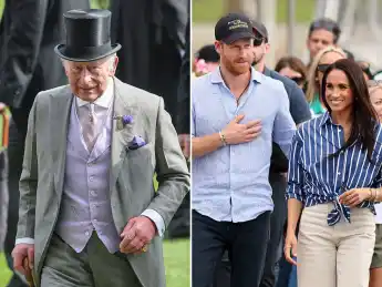 King Charles III, Prince Harry and Meghan Markle