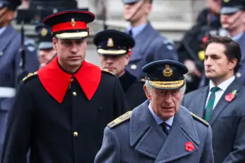 King Charles and Prince William