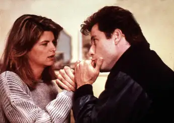 Kirstie Alley and John Travolta