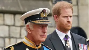 King Charles Prince Harry Royals