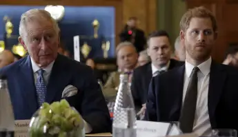 King Charles and Prince Harry