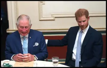 King Charles and Prince Harry