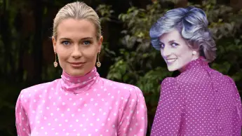 Lady Eliza Spencer copies Lady Diana's look