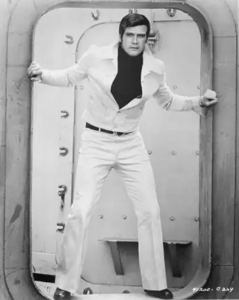 Lee Majors in "The Six Million Dollar Man"