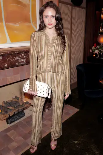 leni klum hot event eyebrows appearance look