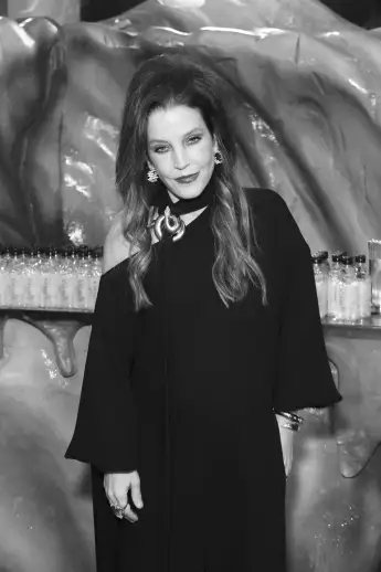 Lisa Marie Presley shortly before her death in January 2023