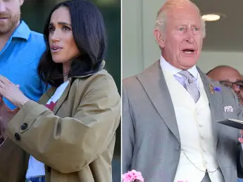 Meghan Markle and King Charles III