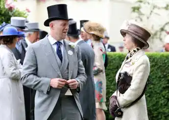 Mike Tindall and Princess Anne