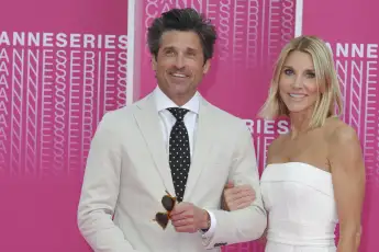 Patrick Dempsey and Jill Fink