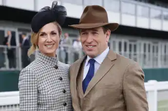 Peter Phillips and Harriet Sperling