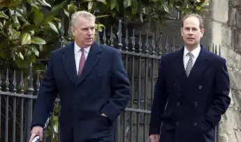 Prince Andrew and Prince Edward