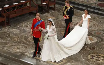 Royal Wedding - The Wedding Ceremony Takes Place Inside Westminster Abbey