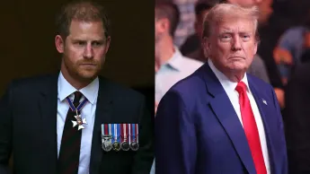Prince Harry and Donald Trump