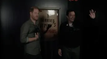 Prince Harry and Jimmy Fallon
