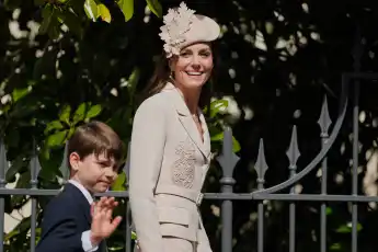 Prince Louis and Princess Kate