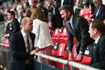Prince William's Friendship With David Beckham