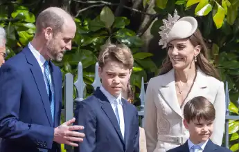 Prince William and Princess Kate with their sons