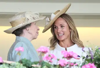 Princess Anne and Harriet Sperling