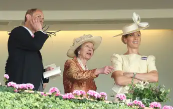 Princess Anne and Zara Tindall