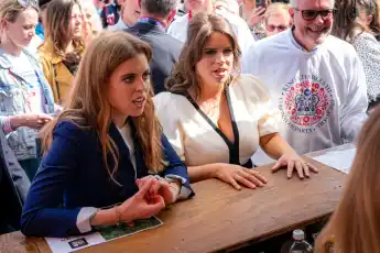 Princess Beatrice and Princess Eugenie