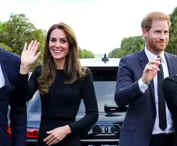 Princess Kate and Prince Harry