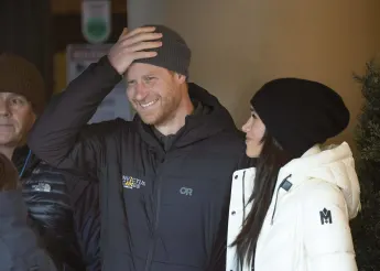 Prince Harry and Duchess Meghan invictus