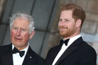 Prince Harry and King Charles