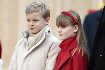 prince jacques princess gabriella monaco new year's speech appearance