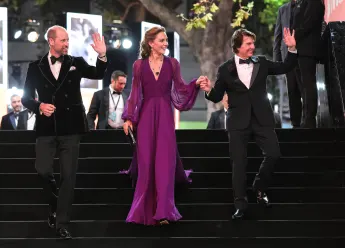 Prince William, Princess Kate, and Tom Cruise