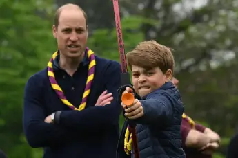 Prince William and Prince George
