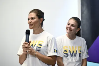 Princess Victoria and Princess Estelle