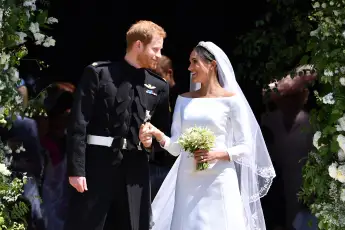 Quiz: Prince Harry and Meghan's Royal Wedding trivia questions facts dress date anniversary location royal family best man maid of honour