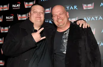 Dec 17 2009 Las Vegas Nevada USA Television personalities COREY HARRISON L and his father