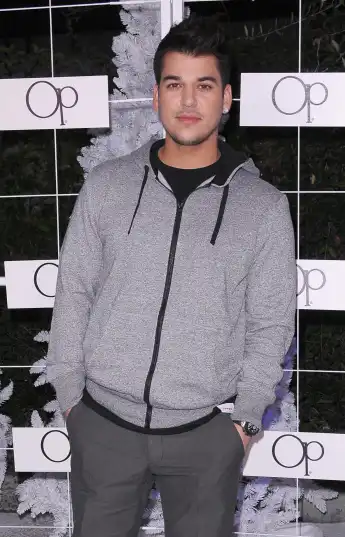 Rob Kardashian celebrates Winter Wonderland at Siren Studios