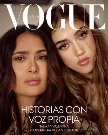 Salma Hayek and her daughter Valentina