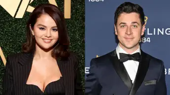 Selena Gomez and David Henrie