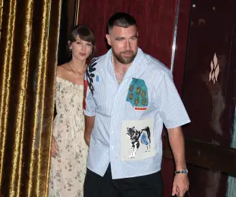Taylor Swift and Travis Kelce