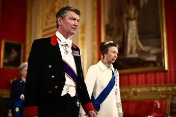 Timothy Laurence and Princess Anne