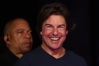 Tom Cruise provided a surprise moment at the Superbowl