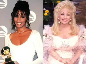 Whitney Houston and Dolly Parton