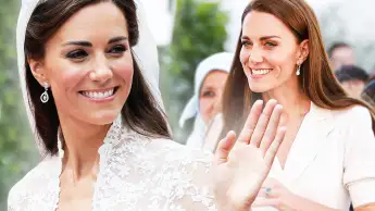 Duchess Kate white looks