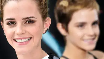 Emma Watson with a short haircut