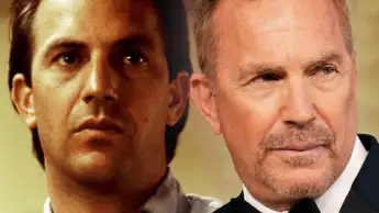 Kevin Costner earlier today