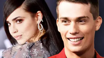 Sofia Carson, Nicholas Galitzine Purple Hearts Actor