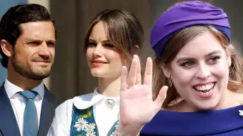 Princess Beatrice visiting Sophia of Sweden Carl Philip