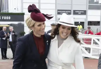 Zara Tindall and Princess Eugenie