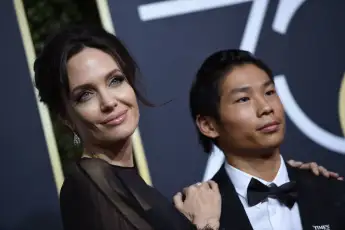 Angelina Jolie and Pax Jolie-Pitt