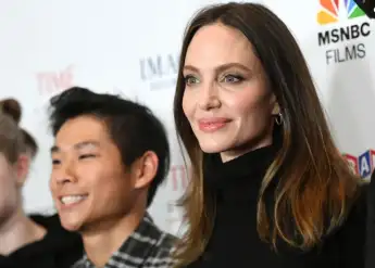 Angelina Jolie and Pax Jolie-Pitt