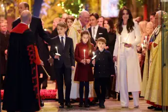 The British royals at the 2023 Christmas concert