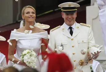Princess Charlene of Monaco and Prince Albert II of Monaco